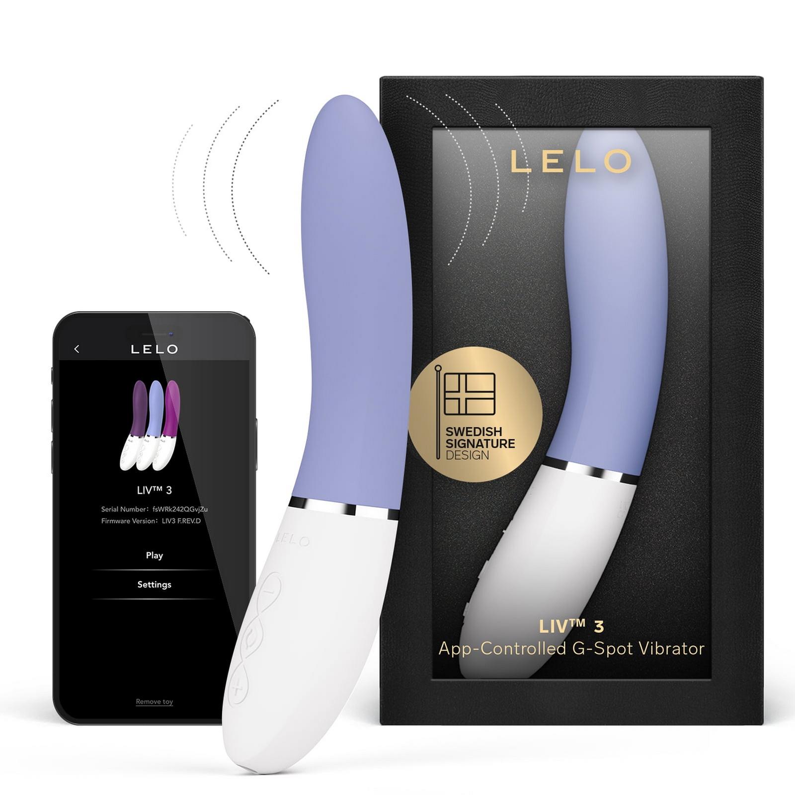 Beli LELO LIV 3 G  Spot Vibrat 8 Settings App Controlled Silicone  / Lelo App Control Vibrat Original - BeautyIDN Toys