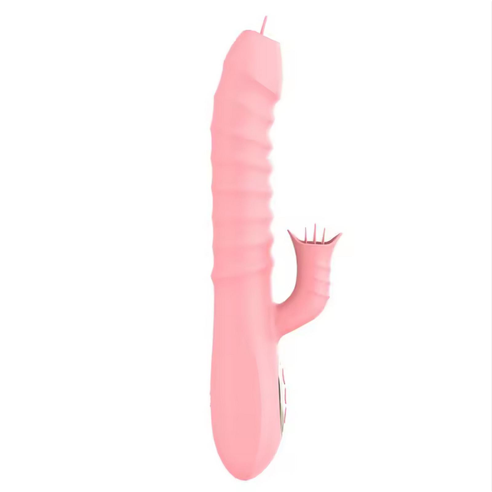Beli Telescopic Pemanas & Licking / 3 in 1 Vibrate Licking & Heating, Licking Vibrat Toys Original - BeautyIDN Toys