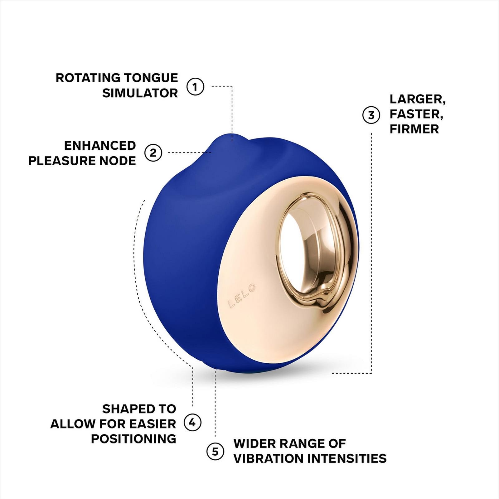 Beli LELO ORA 3 Oral Toy Clit Vibrate Rotating Tongue Simulator / Lelo Vibrate Original - BeautyIDN Toys