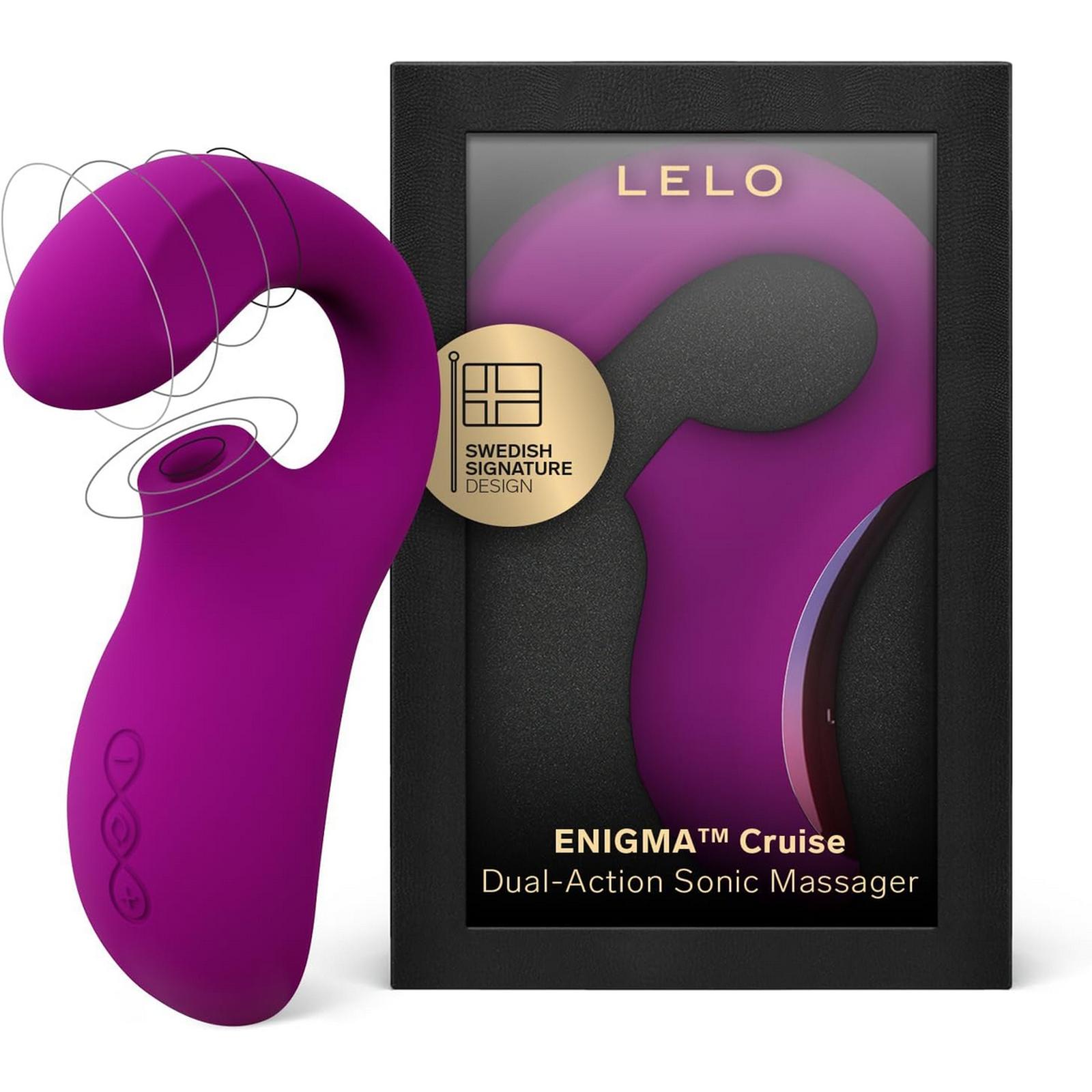 Beli LELO ENIGMA Cruise Suction Dual Stimulator / Lelo Enigma Original - BeautyIDN Toys