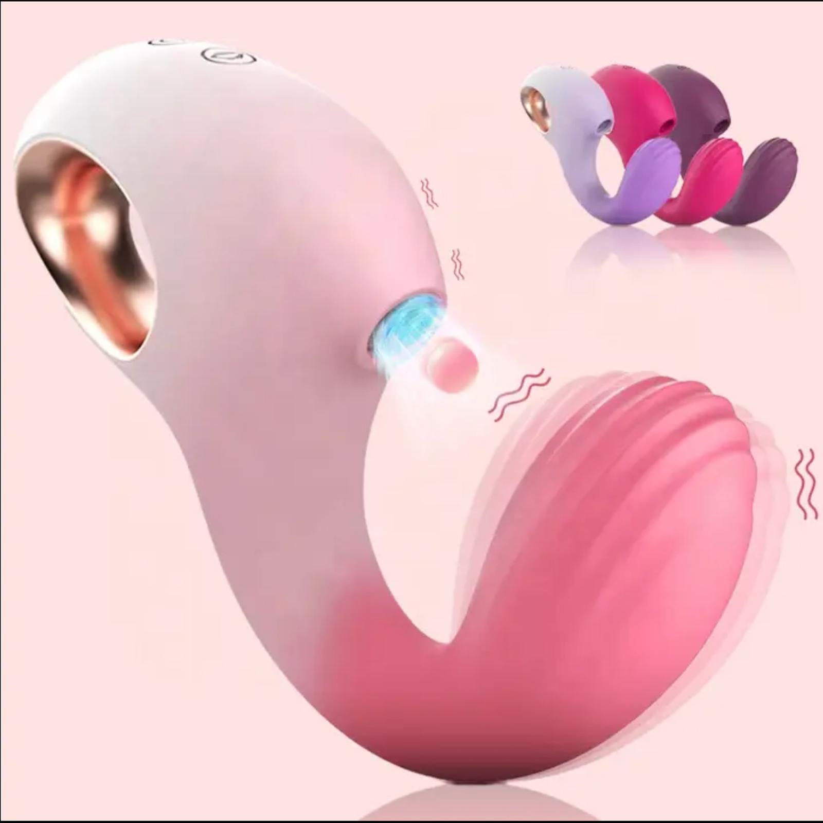 Beli Sucker Mini 10 Mode Vibrate & Sucking / Suction Vibrating Toy Original - BeautyIDN Toys