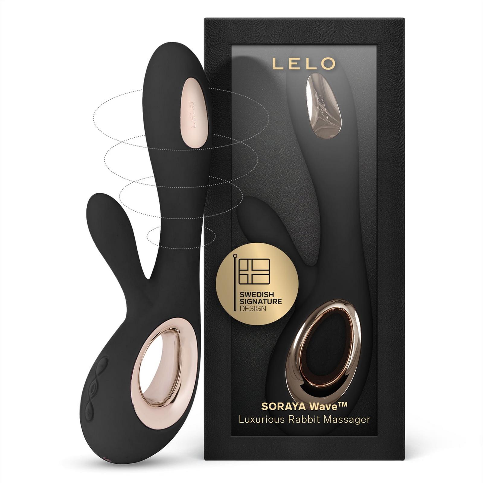 Beli Lelo Soraya Wave Rabbit Double Stimulation Vibrat / Silikon Ultra-Lembut & Waterproof IPX7 Original - BeautyIDN Toys