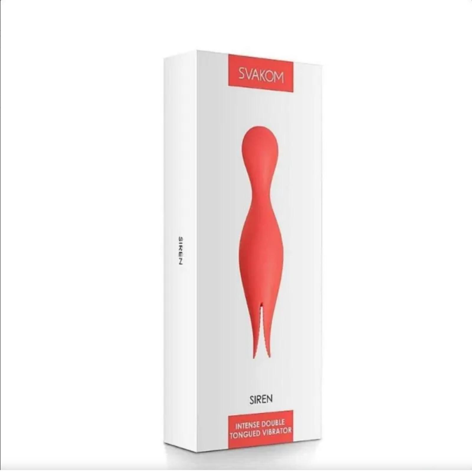 Beli SVAKOM SIREN Double Tongue Vibrate / Svakom Vibrat , Svakom Iris, Svakom Angel , Svakom Amy Vibrat Original - BeautyIDN Toys