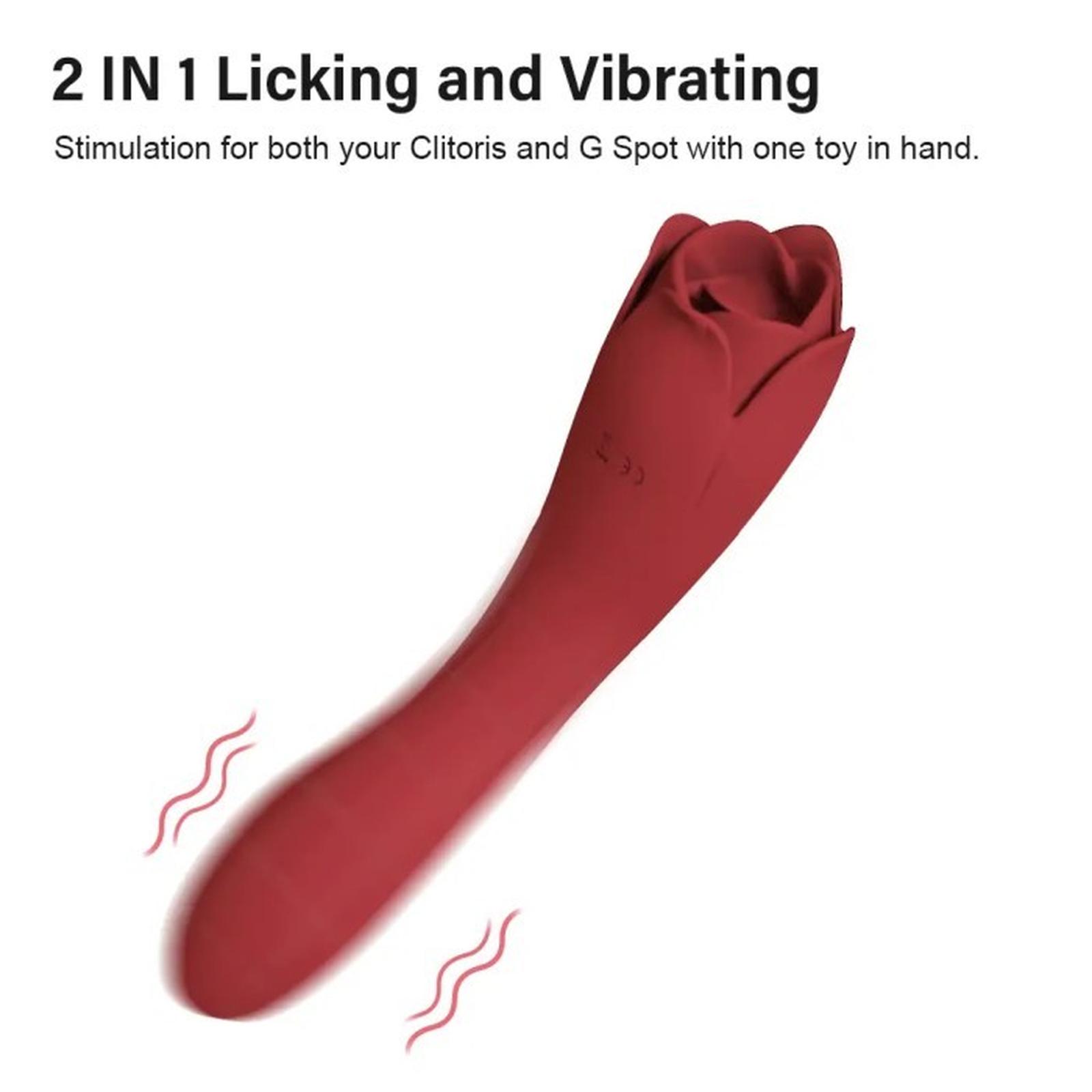 Beli Messe Dora Unique Rose Like Licking By Soft Tongue Vibrat Original - BeautyIDN Toys