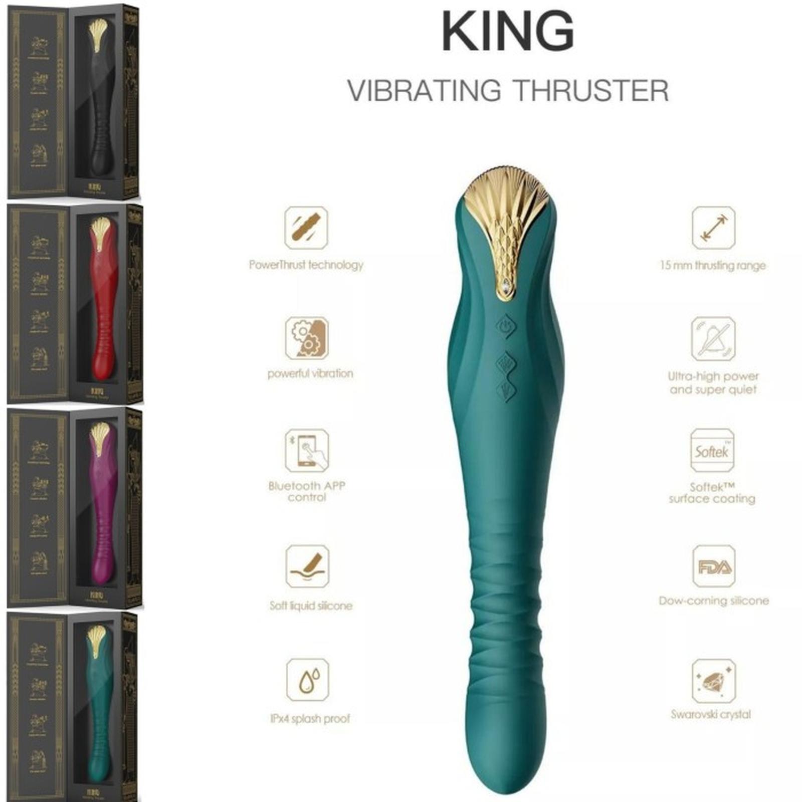 Beli Zalo King Vibrating Thruster - Zalo Thrusting Vibrate - Zalo Legend Series Original - BeautyIDN Toys
