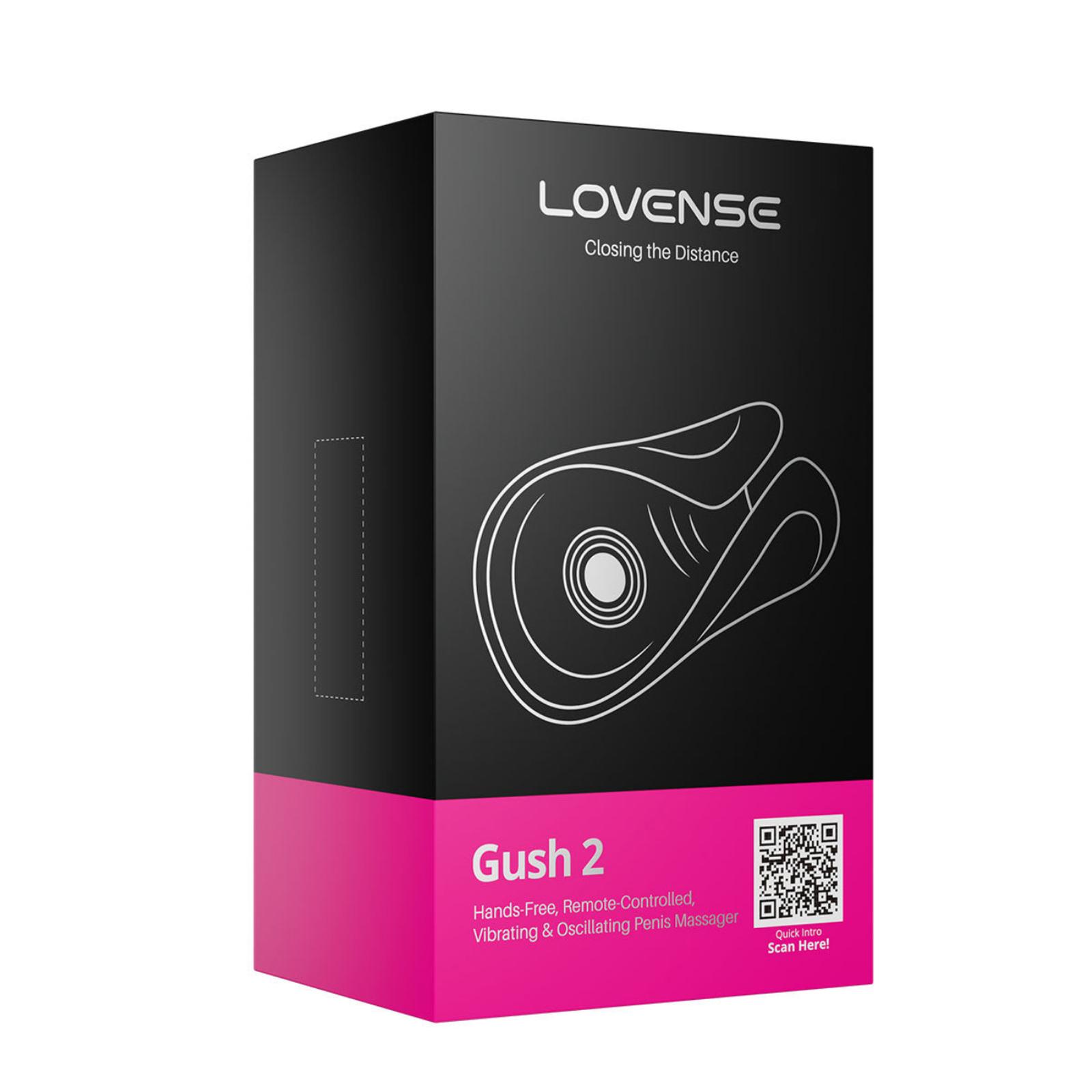 Beli Lovense Gush 2 App Remote Controlled Vibrating / Lovense App Control Original - BeautyIDN Toys